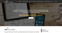 Desktop Screenshot of mvisolutions.com