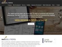 Tablet Screenshot of mvisolutions.com